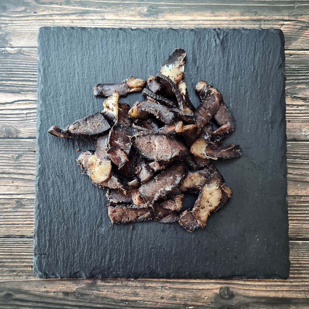 South African Biltong Recipe (Dried Spiced Meat) - International Cuisine